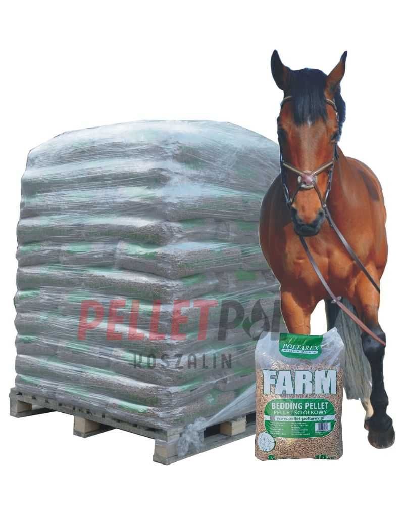 Ściółka drzewna dla zwierząt, pellet  FARM 15 kg, ATEST