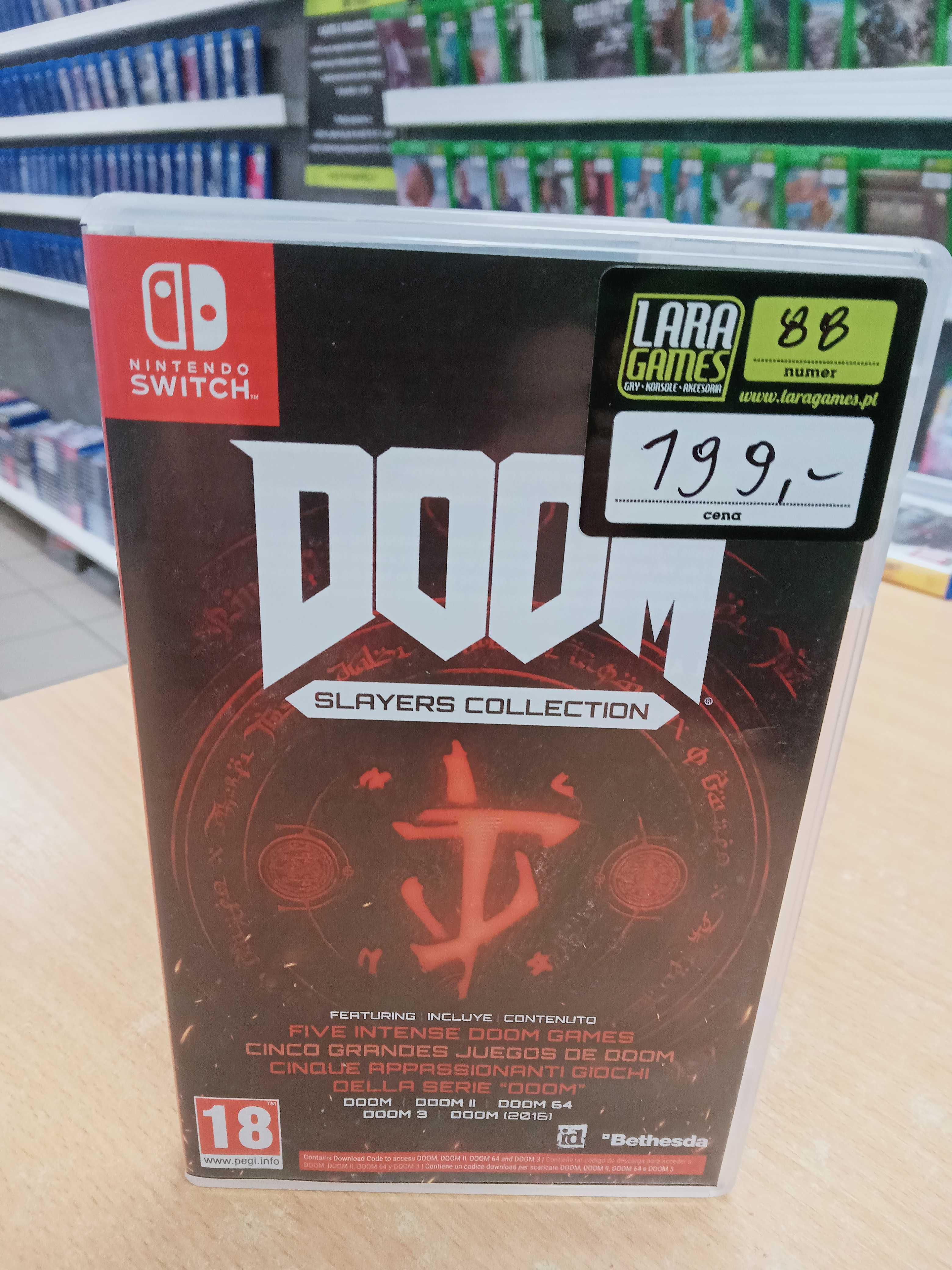 Doom Slayers Collection Nintendo Switch bez DLC Lara Games