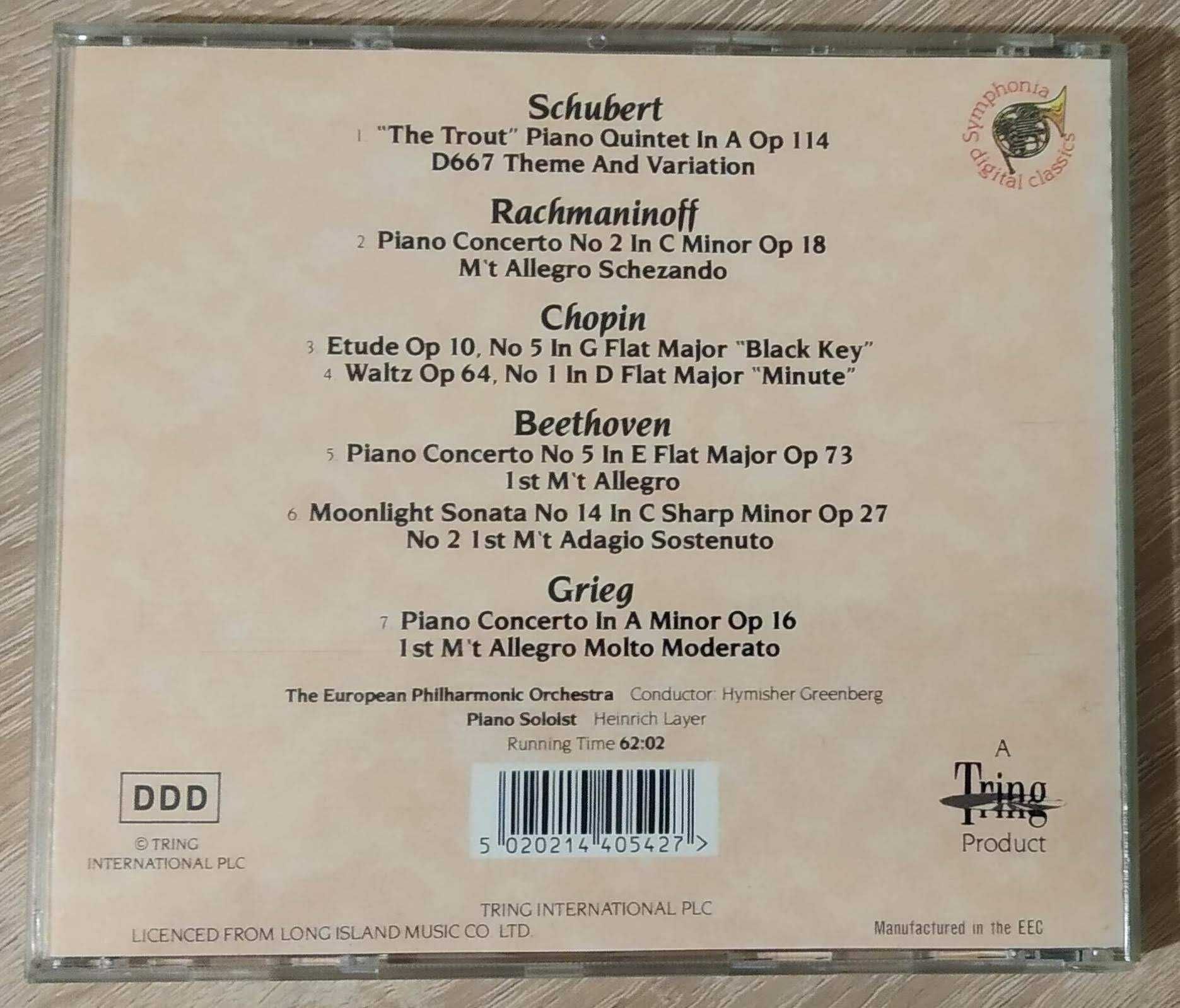 Virtuoso piano - płyta CD