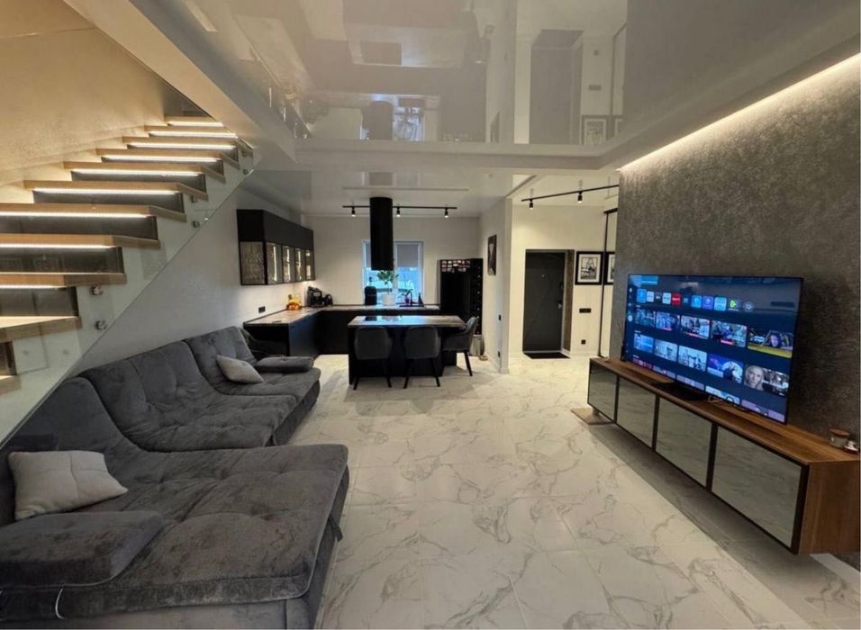 Дом квартира дуплекс ремонт Киев метро Осокорки Дарницкий левый берег