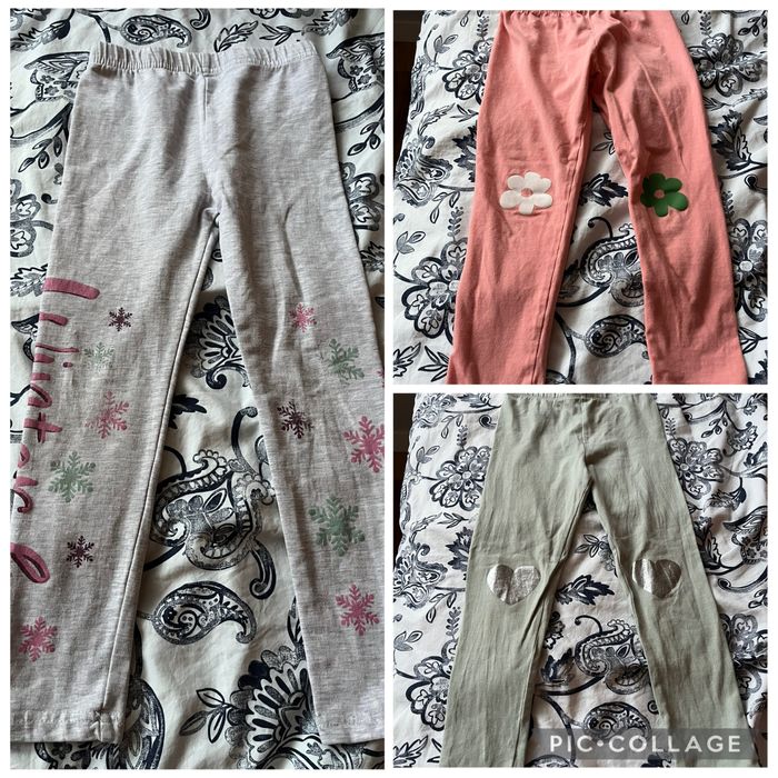 Paka ubranek 110/116 H&M, Lupilu, kurtka zimowa, komplet narciarski