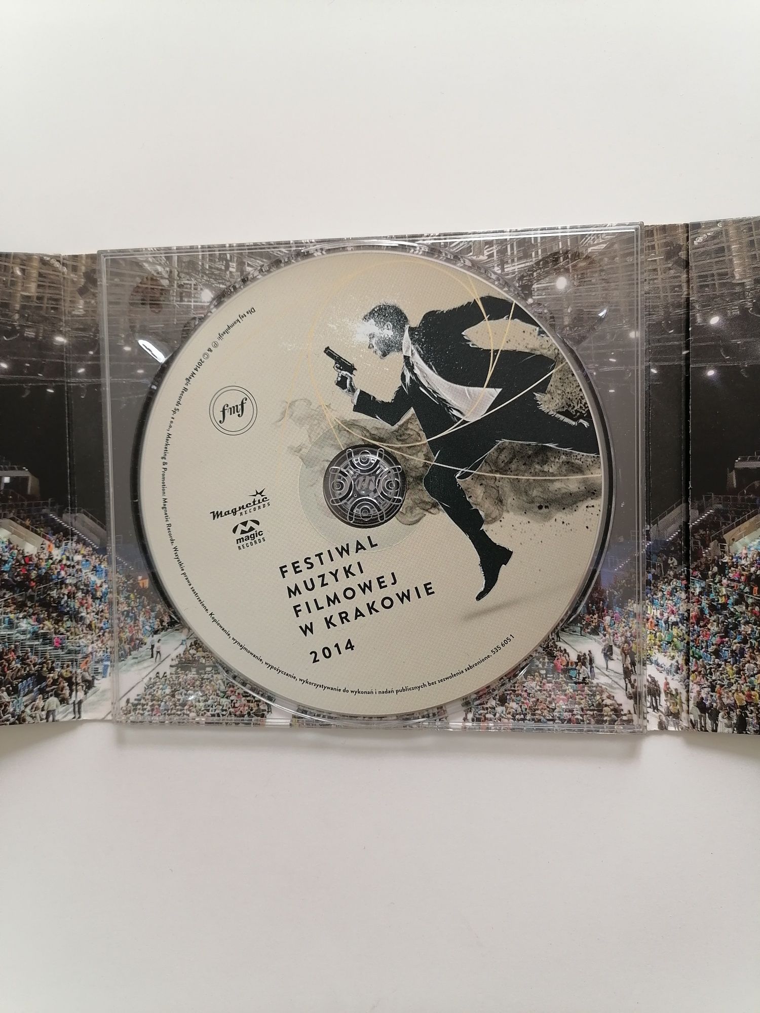 Płyta CD Festiwal Muzyki Filmowej w Krakowie 2014