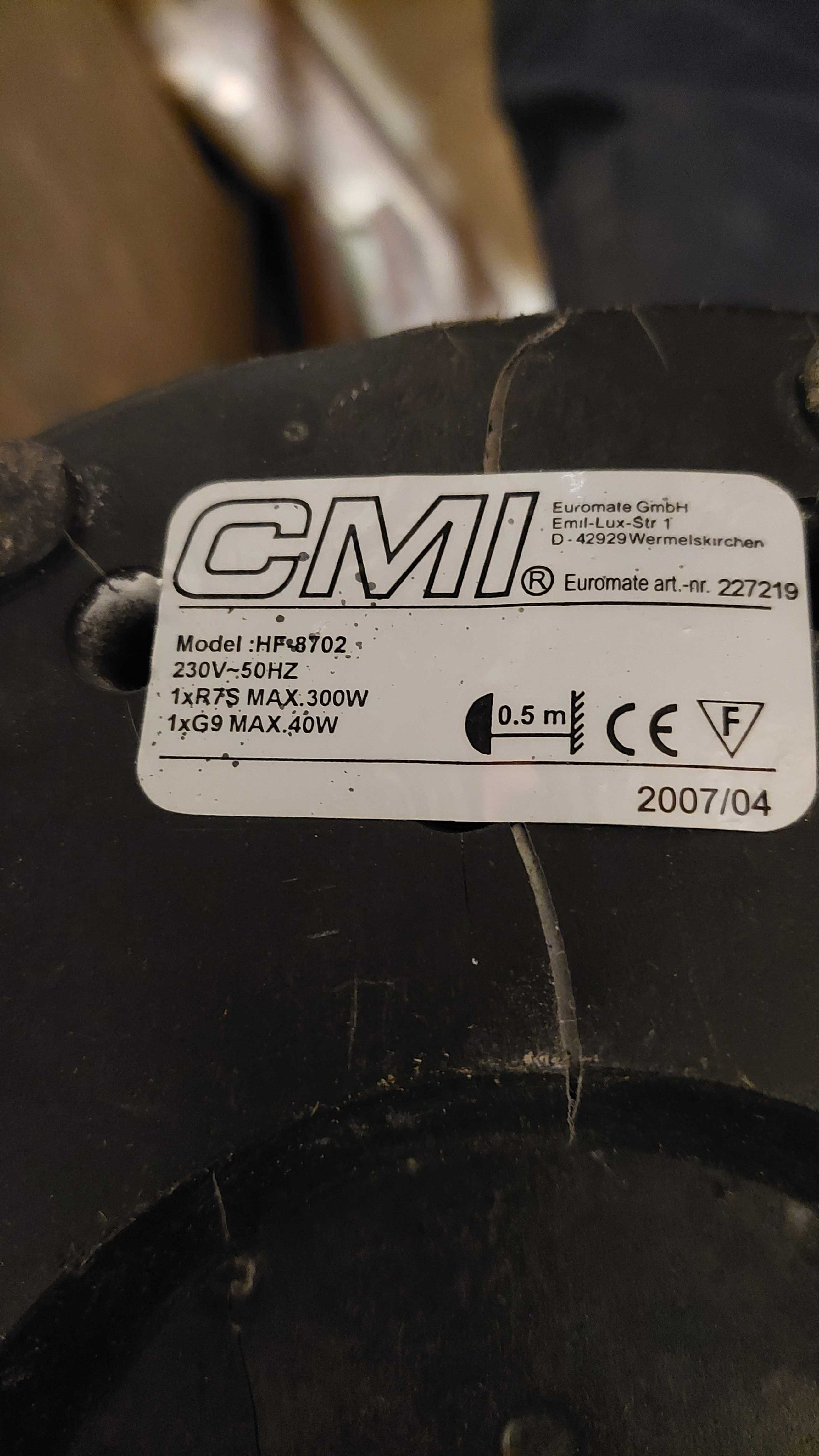 Lampa podłogowa-CMI model HF-8702
