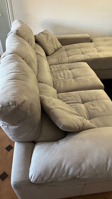 Sofá Premium 2 lugares com Chaise Longue