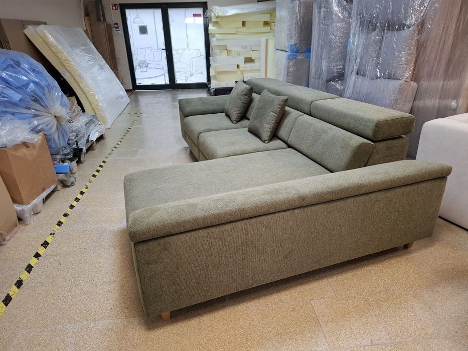 Sofá 2 lugares + Chaise Long - Novo