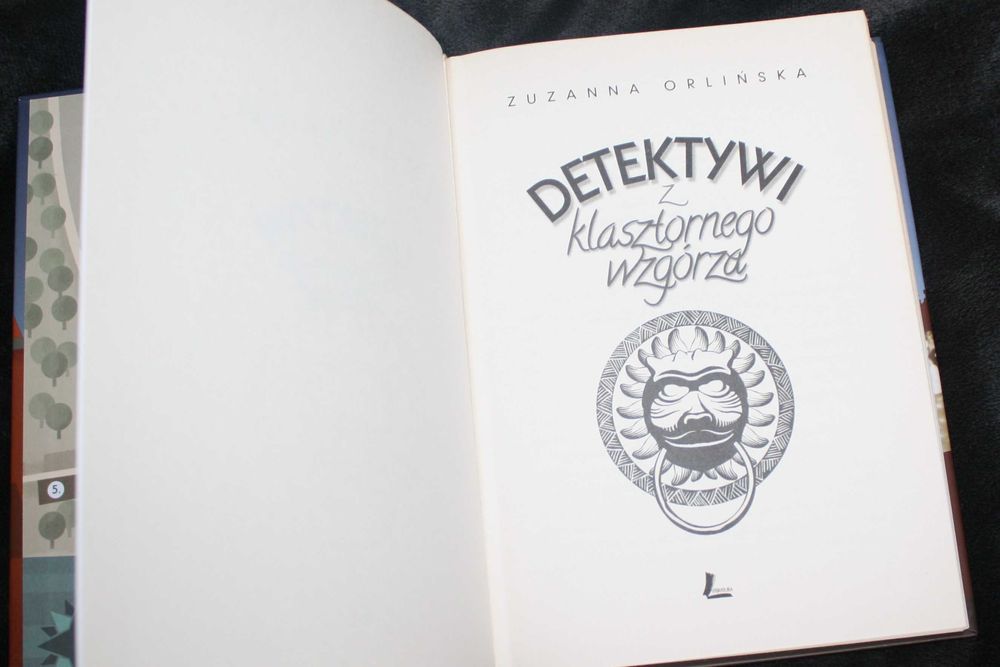 Detektywi z klasztornego wzgórza- książka okładka twarda