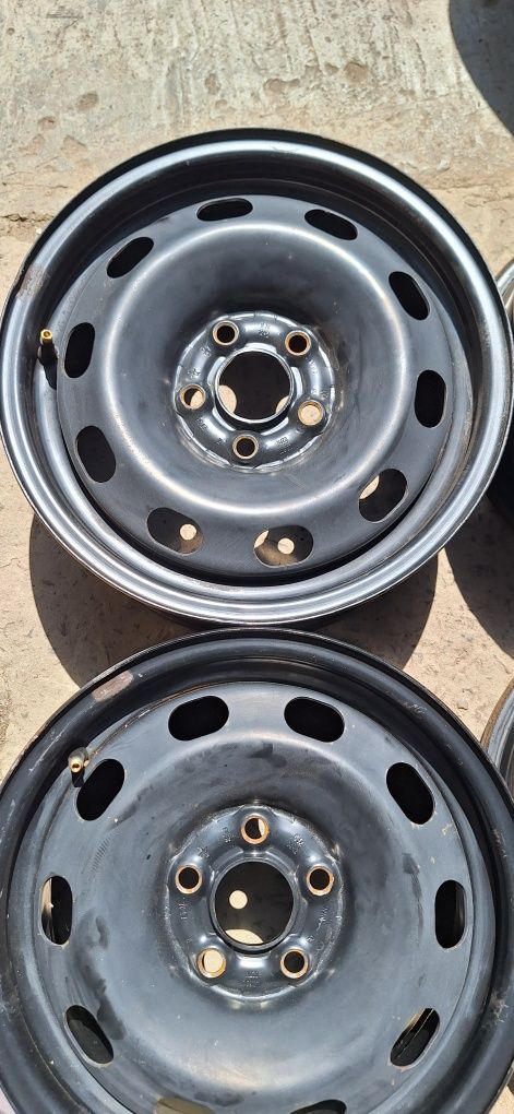 R14  5×100 ET38 WV SCODA диски стальные