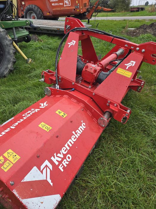 Kosiarka bijakowa mulczer kverneland fro 2.8m jak nowy na młotkach