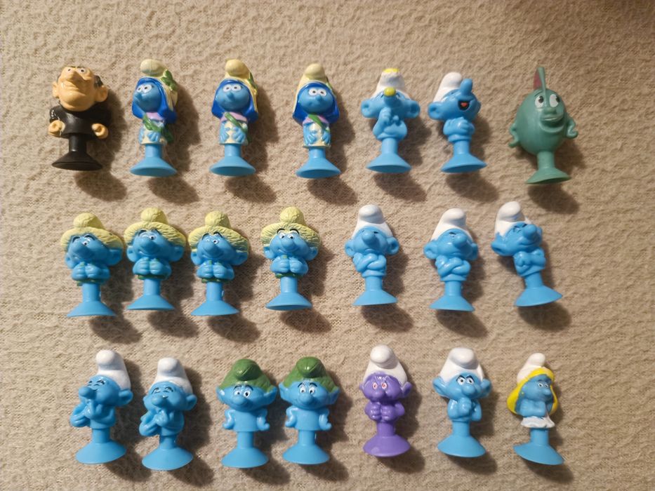 Smerfy stikeez 20 sztuk