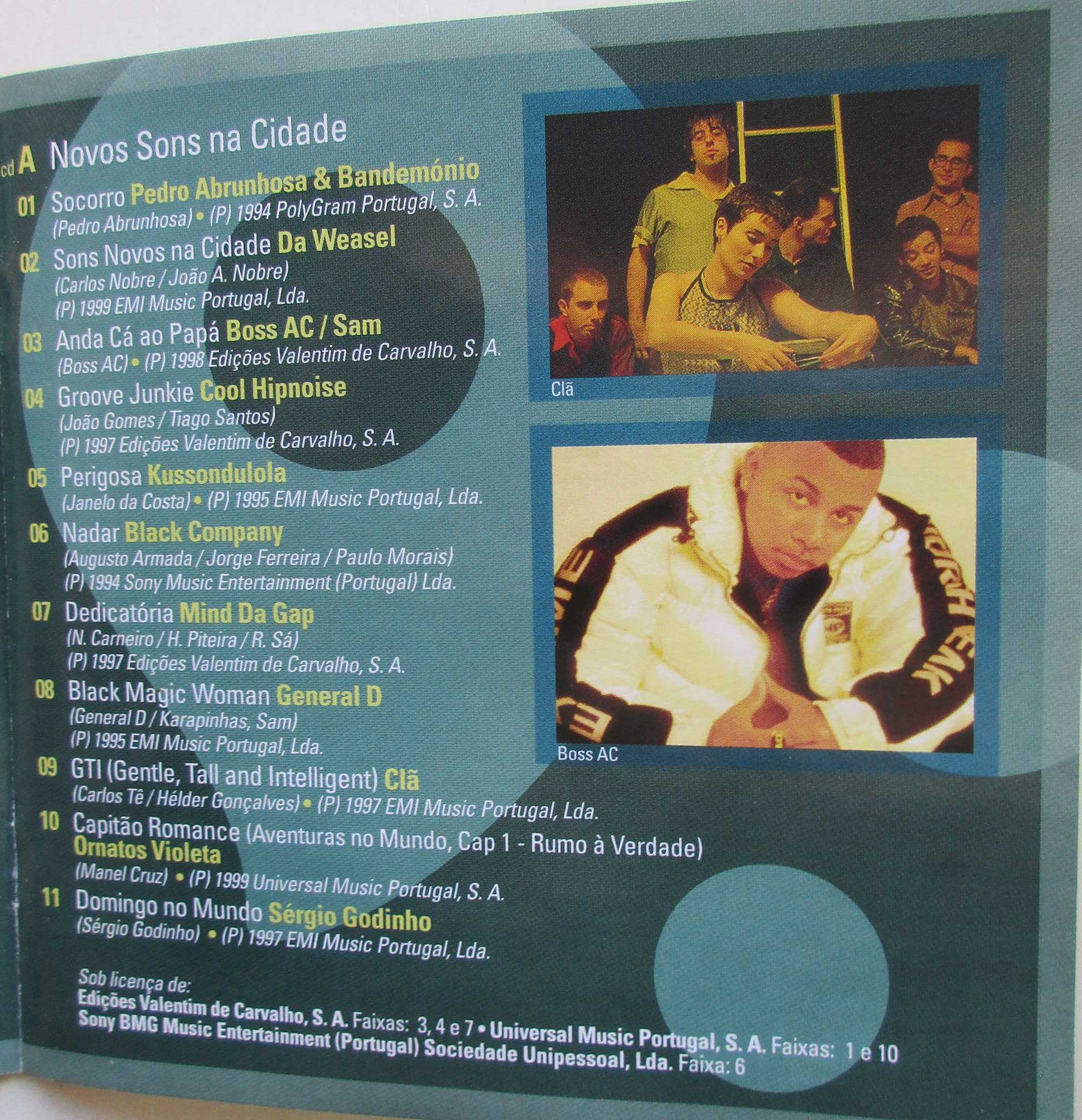 Os Anos 90 - - - - - [50 Anos de Música Portuguesa] - - - - - 3 X CD