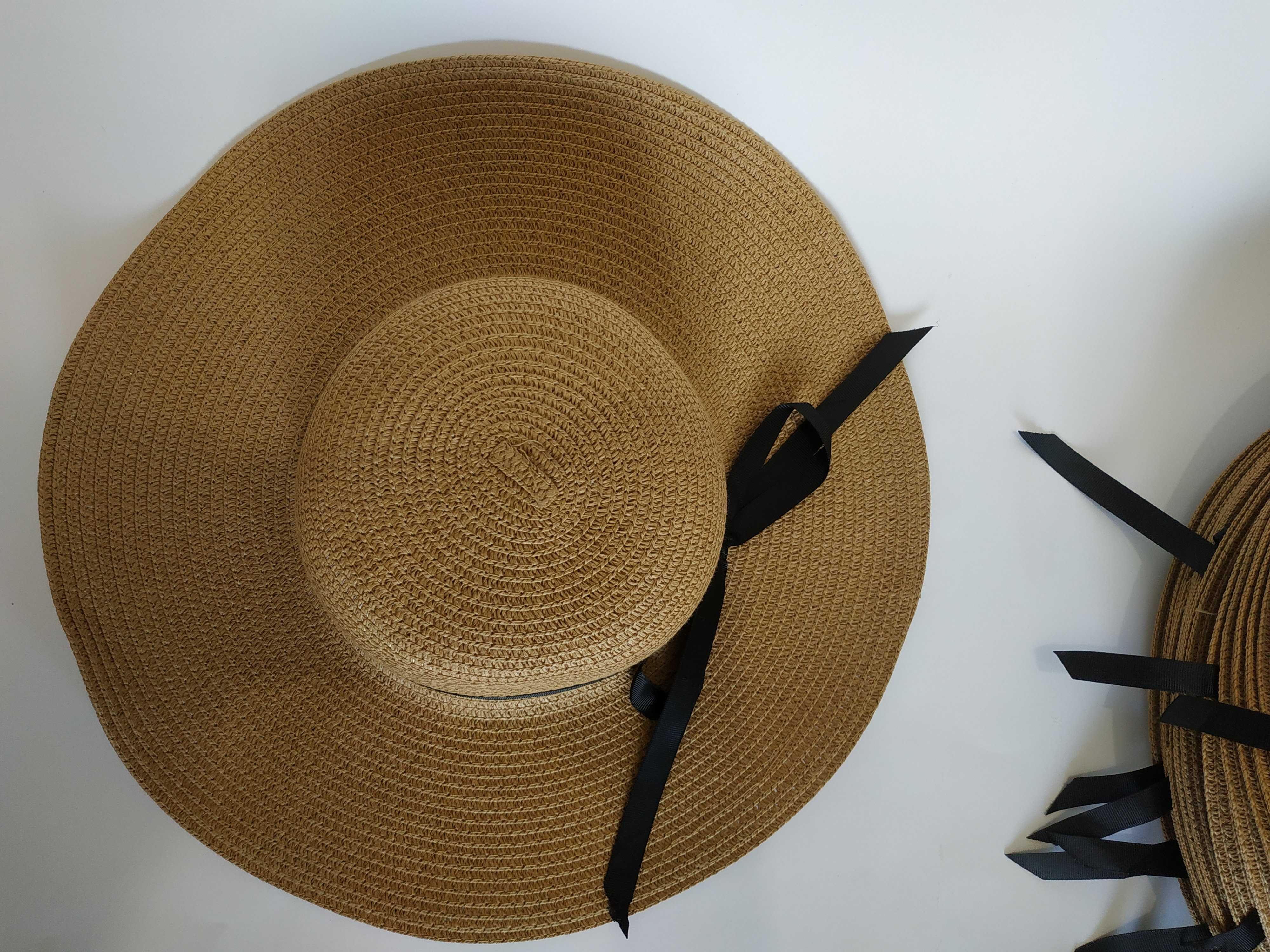 Соломенная шляпа с широкими полями Naturals пляжная