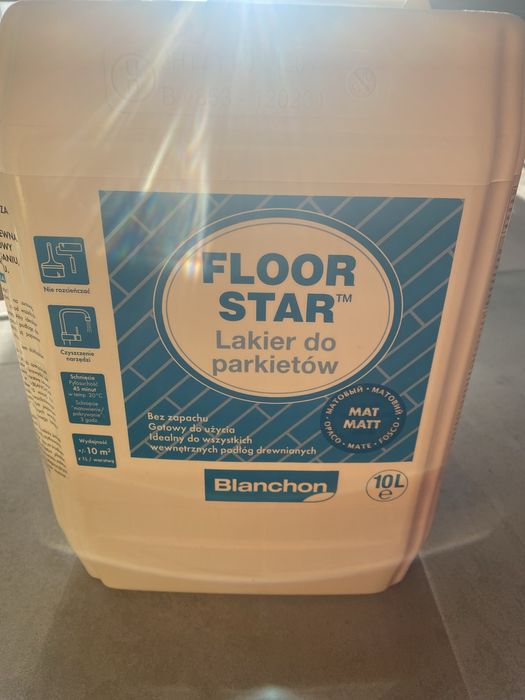 lakier do podłóg drewnianych matowy ok 3l