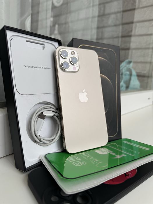 Apple iPhone 12 PRO MAX   Gold  Neverlock