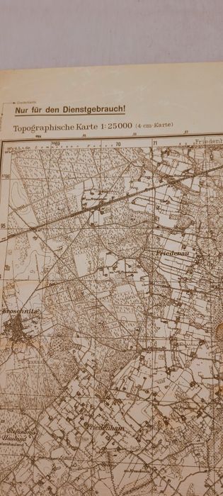 Stara Niemiecka Mapa 1940 -44