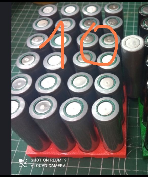 10шт Акумулятор 18650 3100мАг,Tesla Plaid 2021р Power,світло, вело