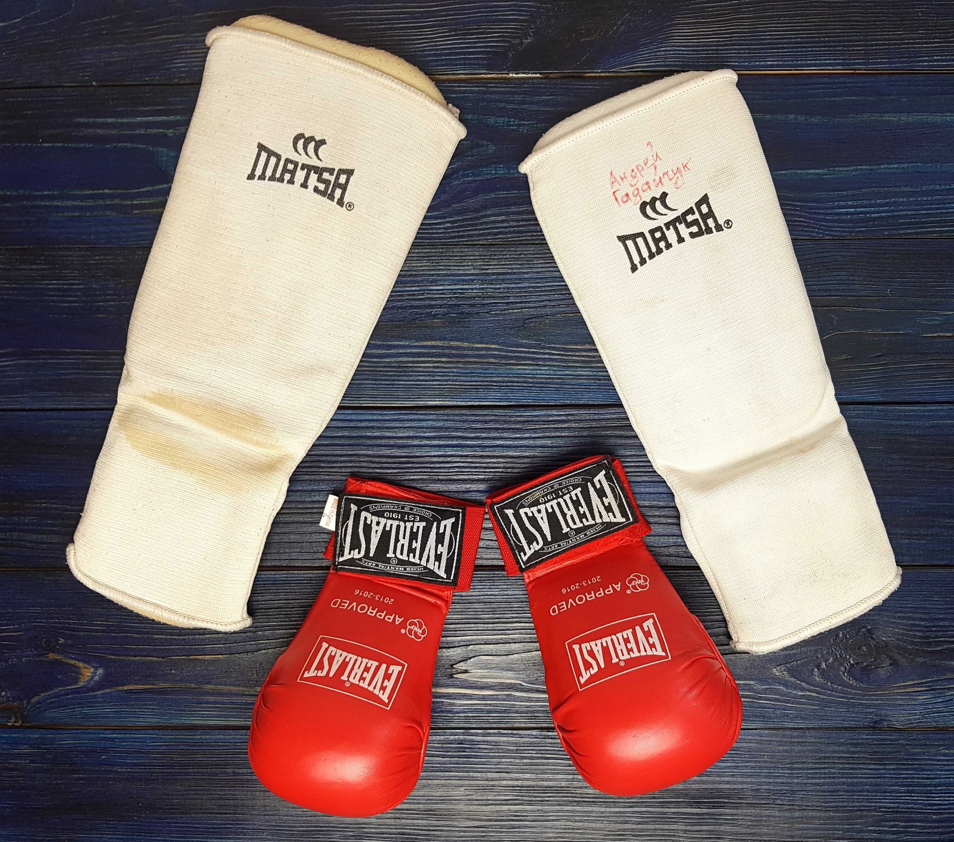 Детские перчатки для карате единоборств Everlast бу