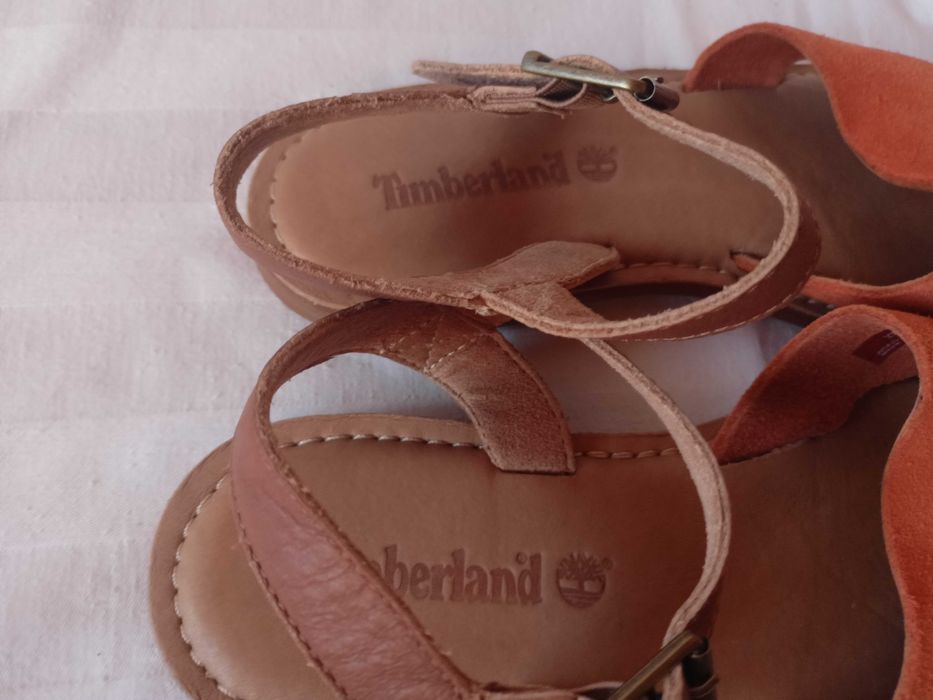 Timberland roz. 37,5 - dł. wkł. 24,4- skóra- nowe