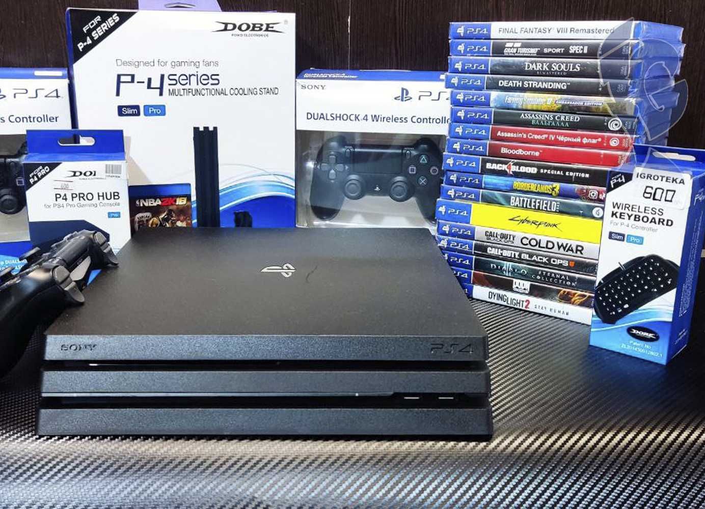 PlayStation 4 PRO 1 TB + Гарантия (PS4)