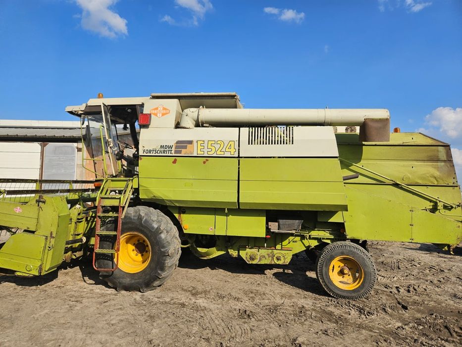 Sprzedam kombajn zbożowy fortschritt e524 MDW