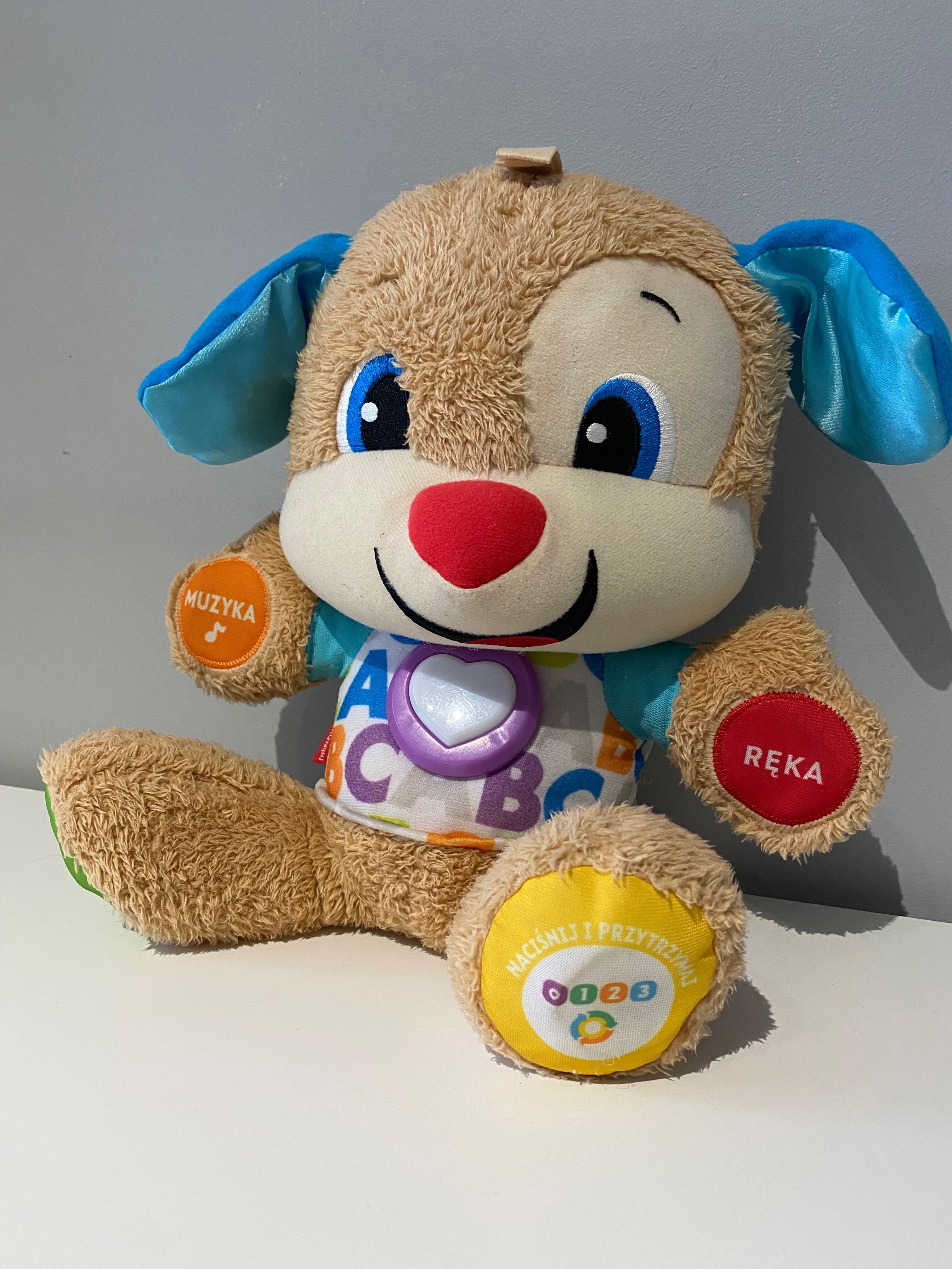 Fisher Price szczeniaczek uczniaczek zabawka interaktywna