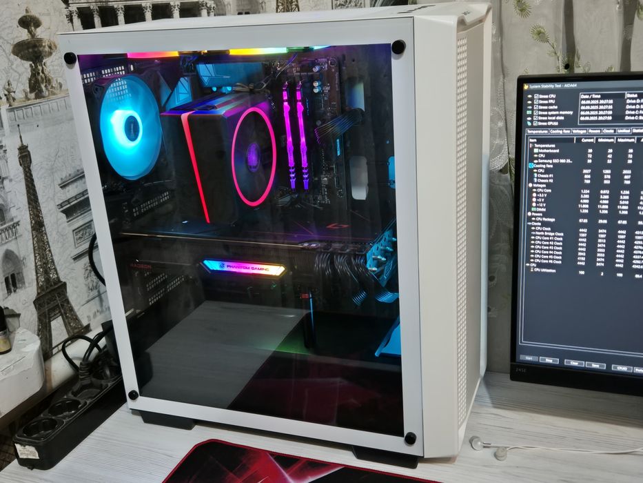 Потужний ігровий ПК/Ryzen 5 5600/RX6800XT/SSDM.2/Samsung