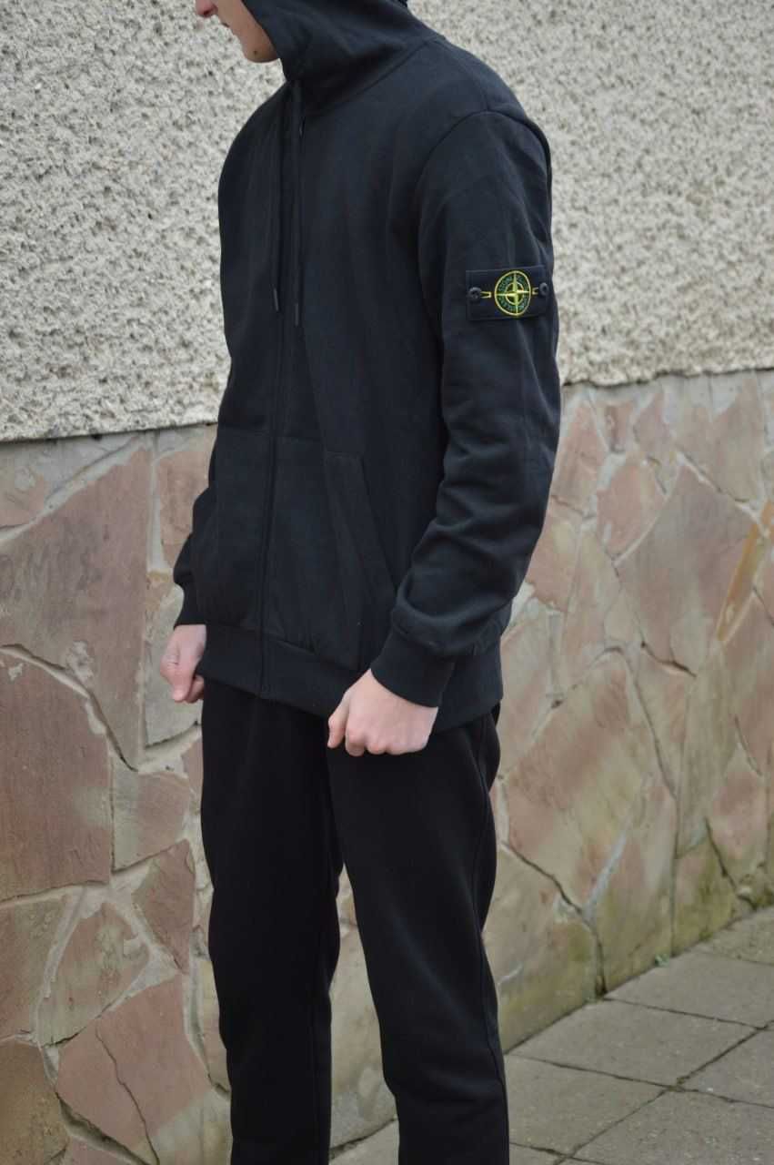 Олімпійка чоловіча Стон Айленд — Кофта Зип Худи Stone Island
