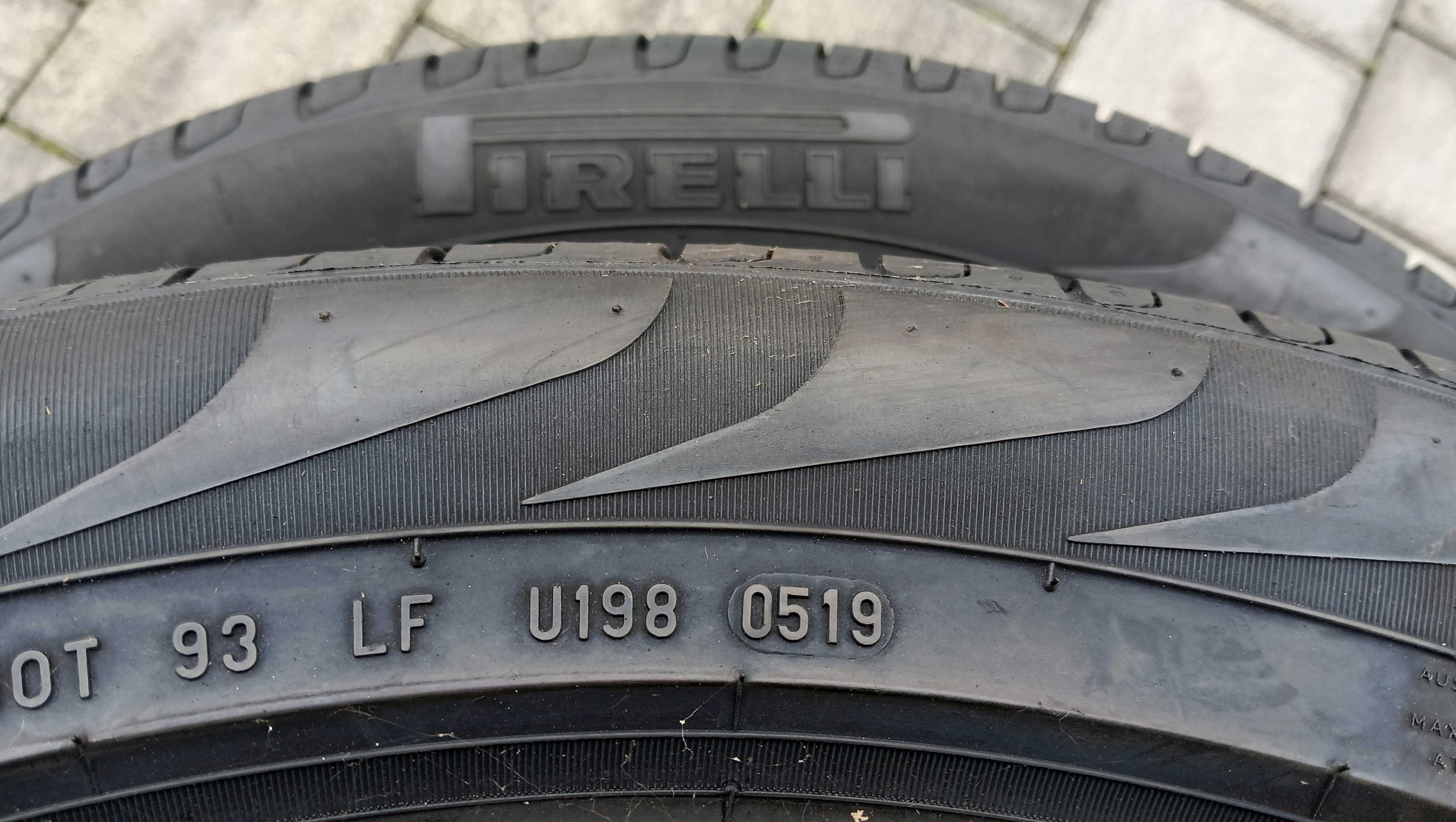 235/50r19  PIRELLI   99V  ,   2 opony  jak  NOWE ,  DEMO ,   9mm