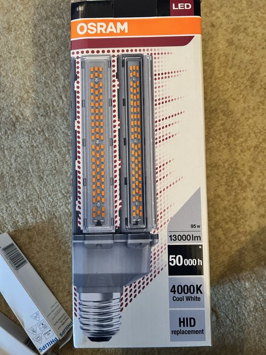 Żarówka OSRAM HQL PRO E40 90W 130lm/W 2700K