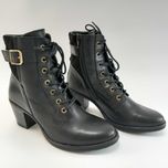 Salamander Botki Czarny buty damskie słupek rozmiar 39