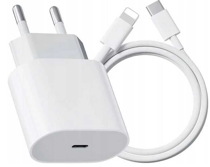 Ładowarka Do iPhone 20W Kabel 1M USB-C Lighting