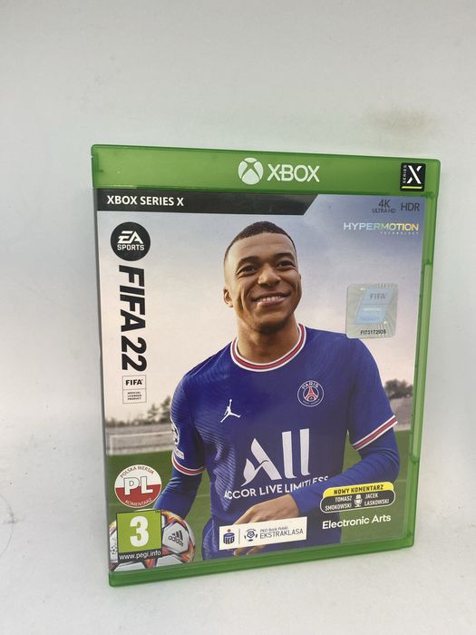 Gra Fifa 22 Xbox Series X xbox pudełkowa PL