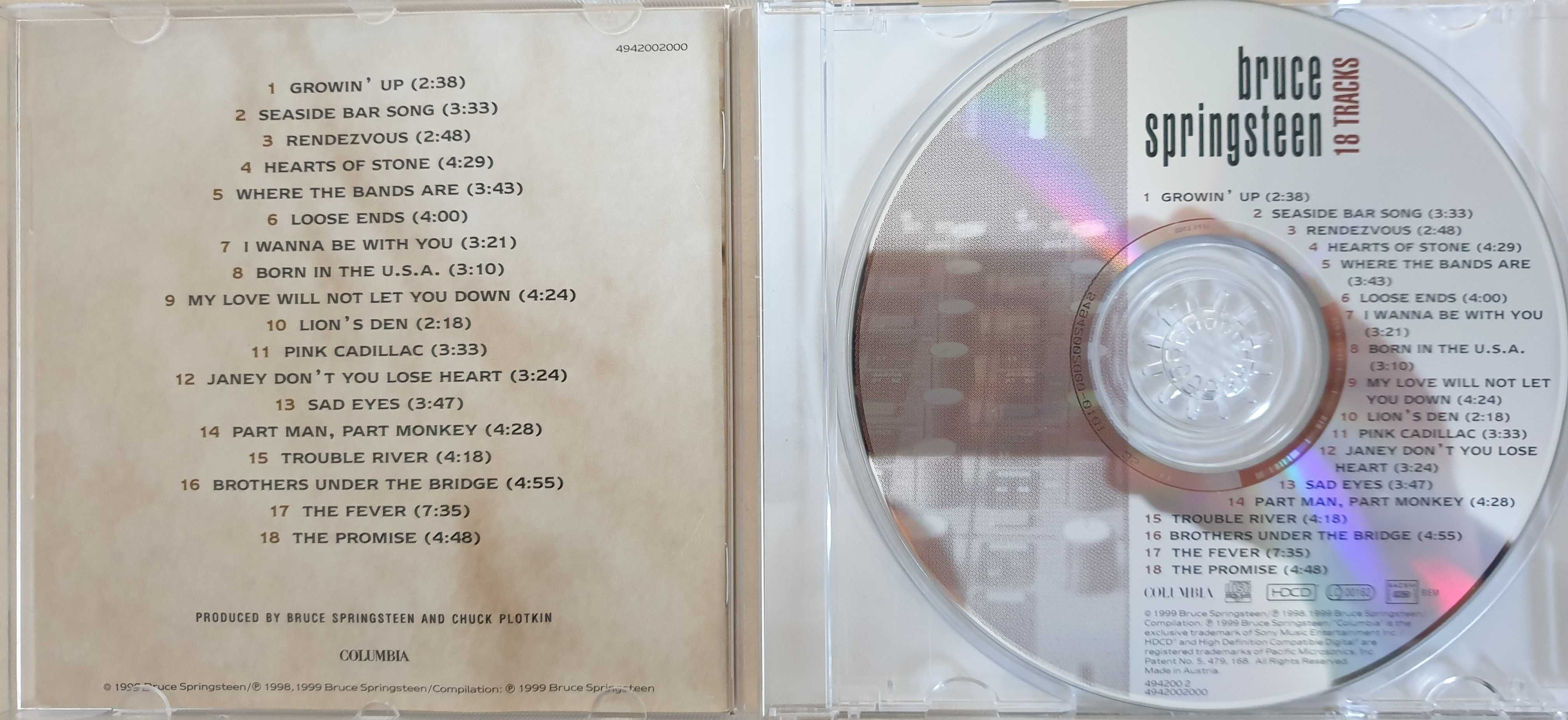 Bruce Springsteen. 18 tracks. CD