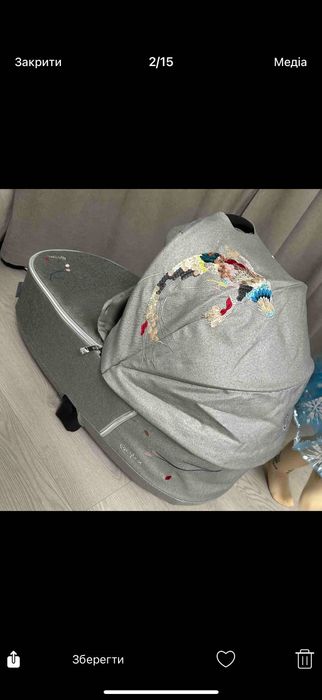 Коляска Cybex Priam  Rose Gold  2в1