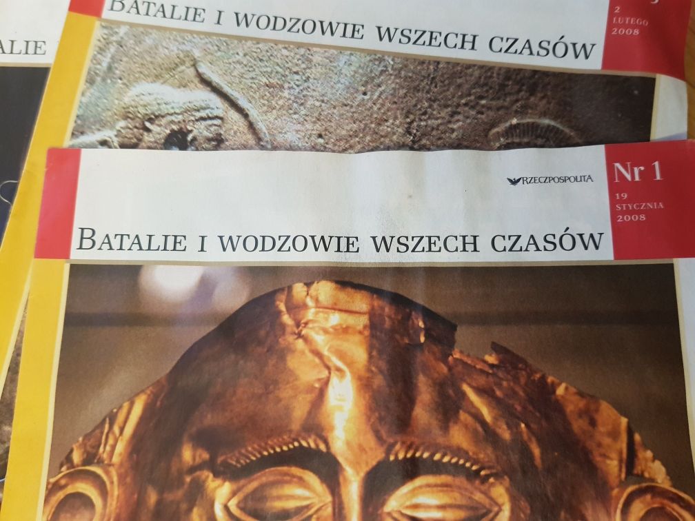 Rzeczpospolita Batalie i wodzowie wszech czasów 54 gazety