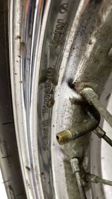 Kawasaki el125 bn 125 Eliminator Koło tylne tył Takasago 15x2,75