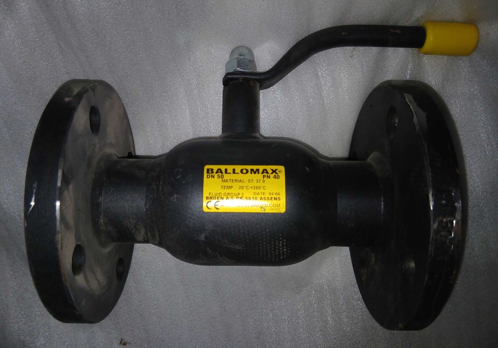 Шаровый кран стальной Ballomax BROEN DN50 PN40