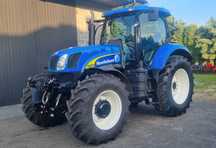 NEW HOLLAND T6070 Tuz Miękka Oś POWER COMMAND Niski przebieg 8800 Mtg