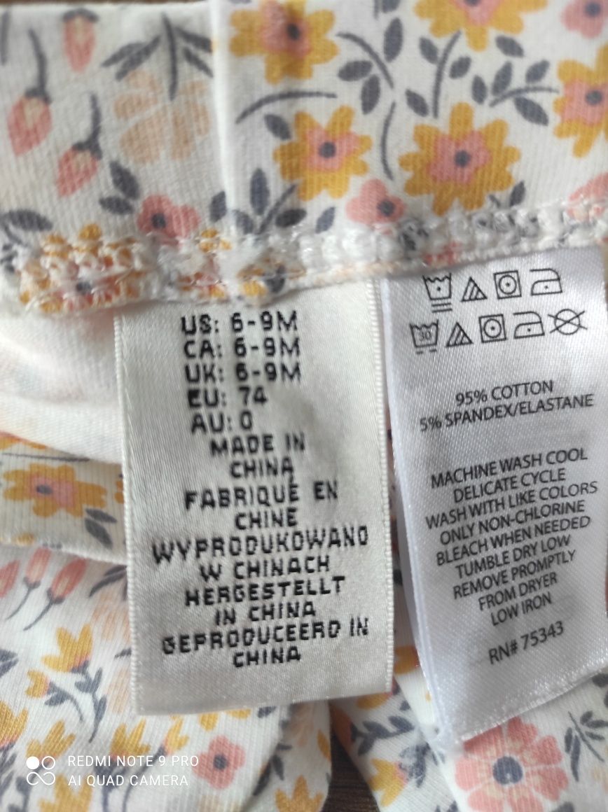 Legginsy na dziewczynkę