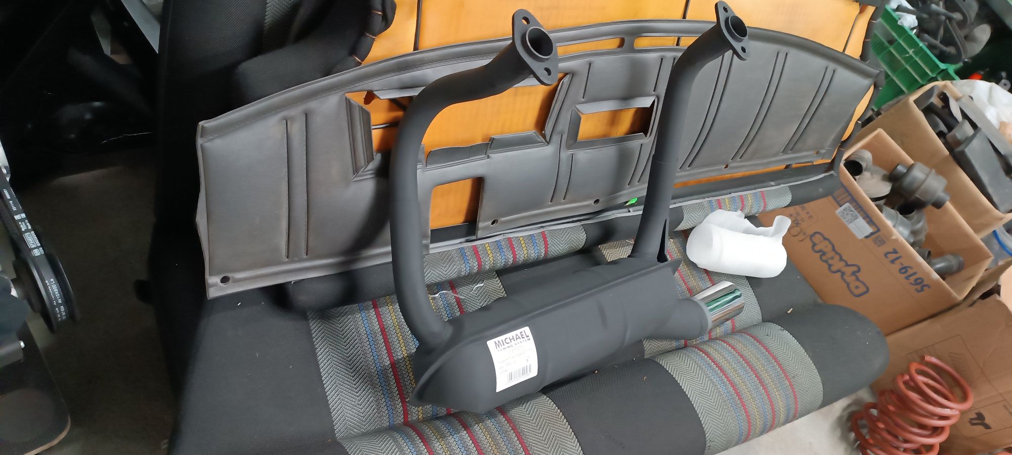 Fiat 126p tłumik sportowo turystyczny Michael niski dźwięk. Nowy