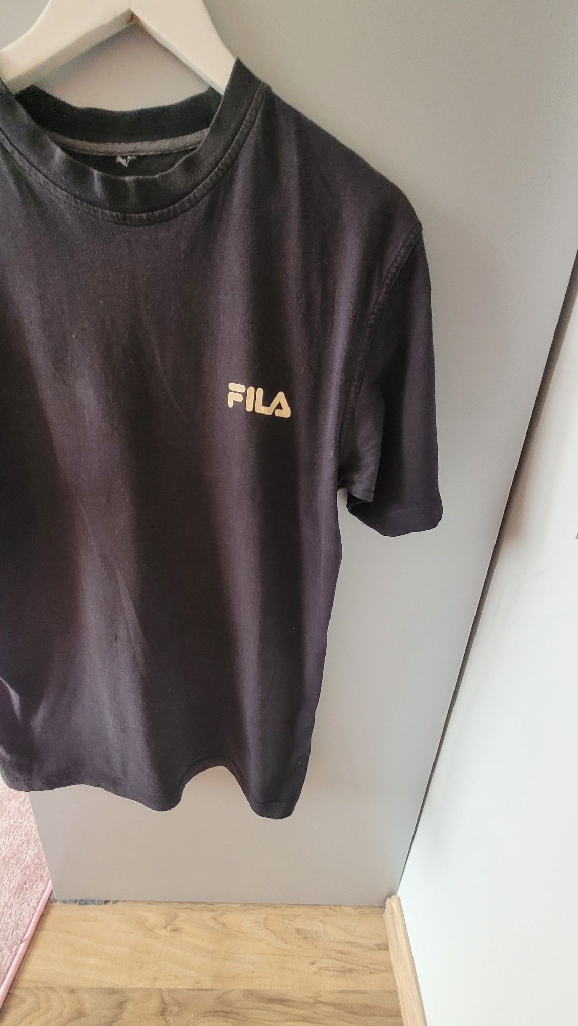 Koszulka męska t-shirt Fila rozmiar L czarna