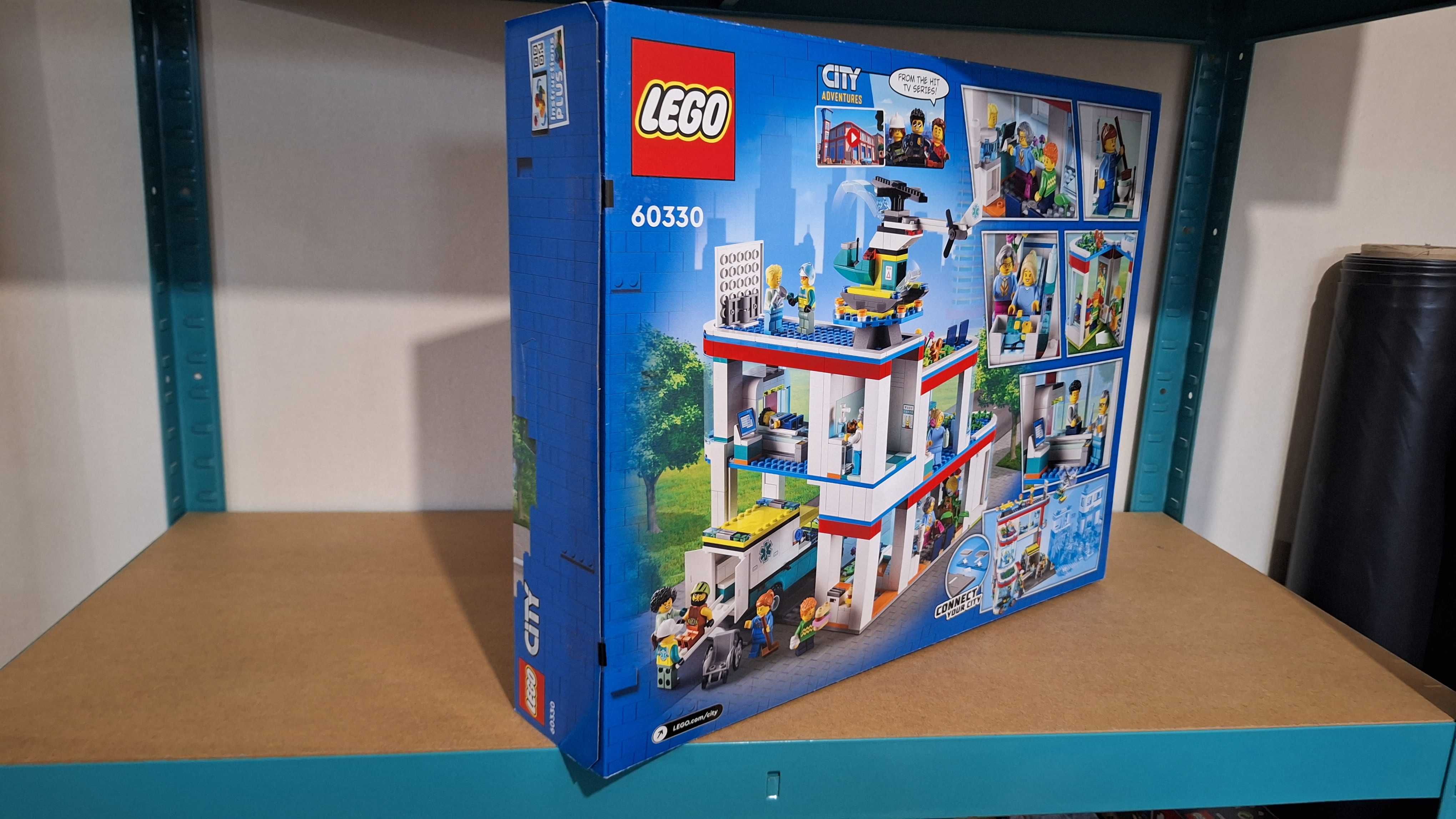 Lego 60330 szpital city nowy