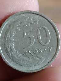 Sprzedam monete 50 groszy 1990 rok