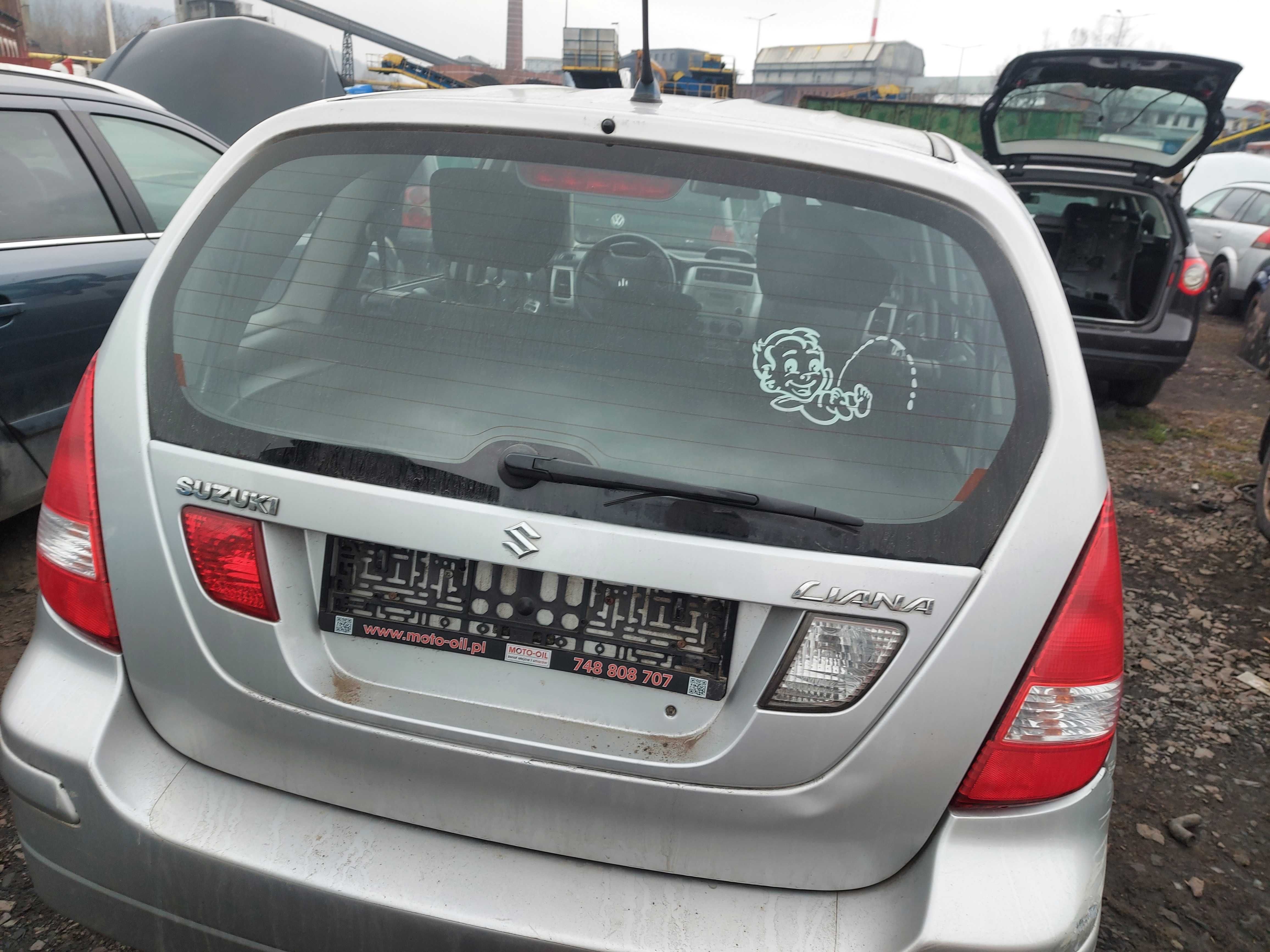 Suzuki Liana Z2S klapa tylna FV transport/dostawa