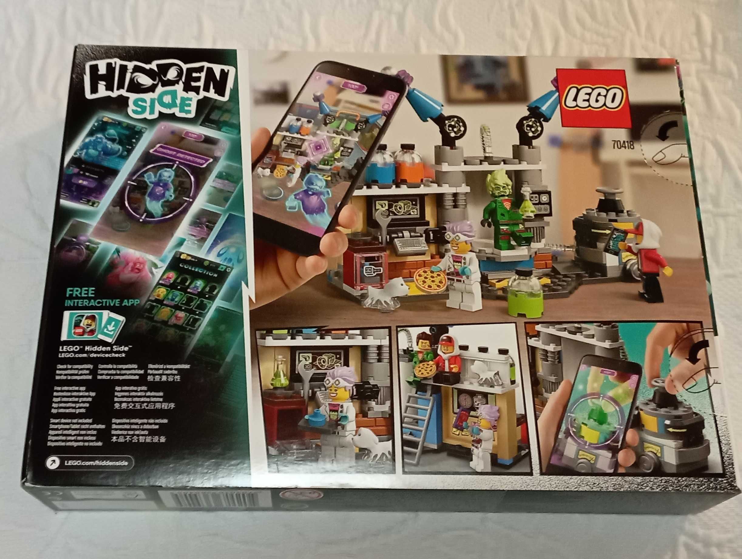 lego hidden side 70418 JBs ghost lab selado