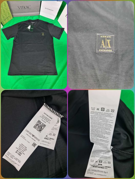 Koszulka męska emporio armani polo t-shirt ax nowość