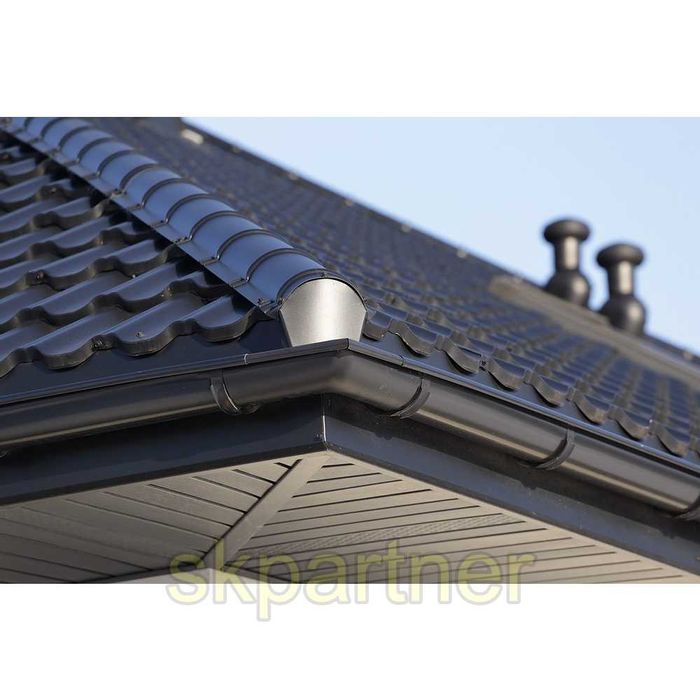 Водосточная система Alta Profil, Пластиковый водосток на крышу Regenau