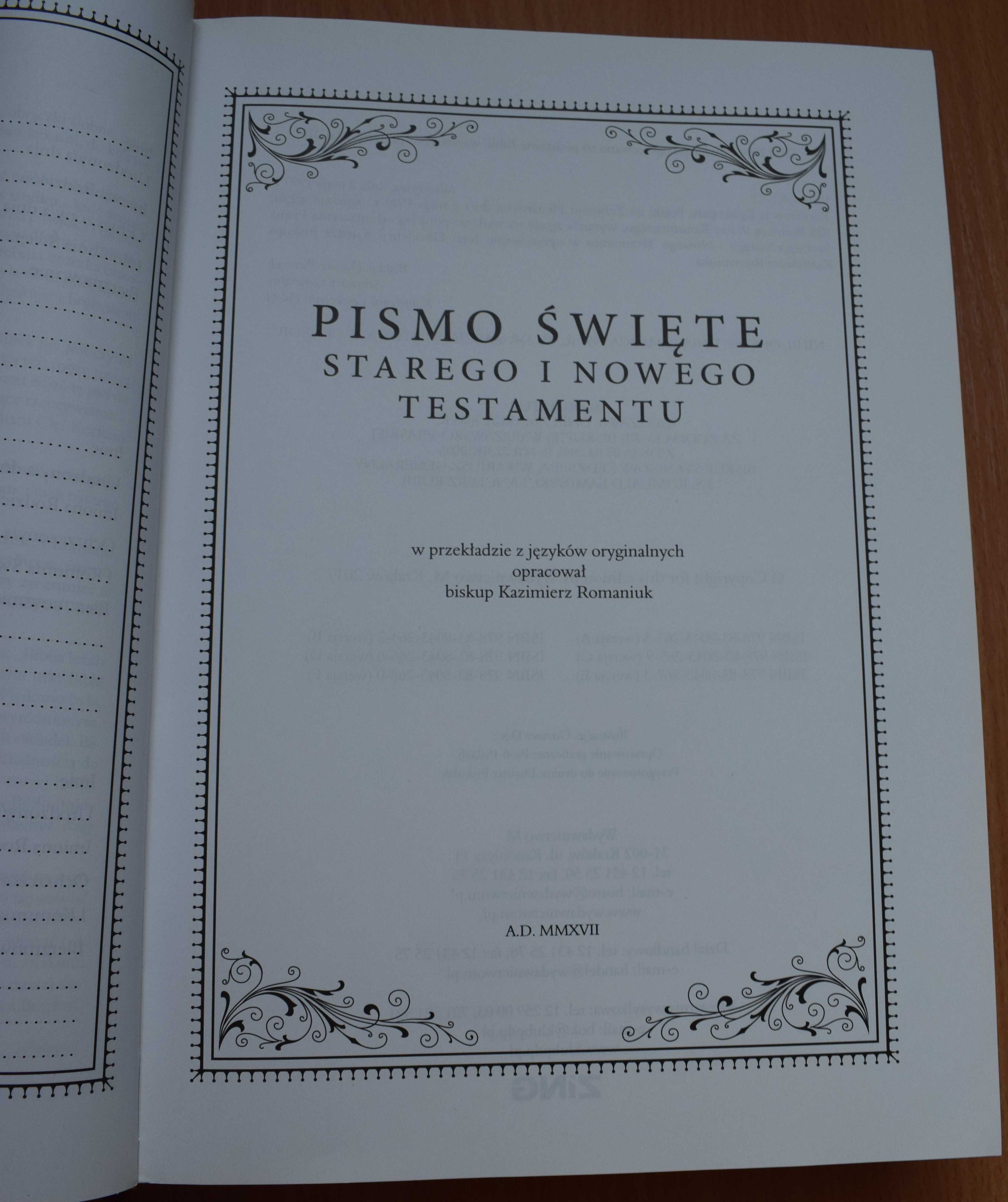 Pismo Święte Biblia Pamiątka Komunii Świętej Na Pieniądze Z Grawerem