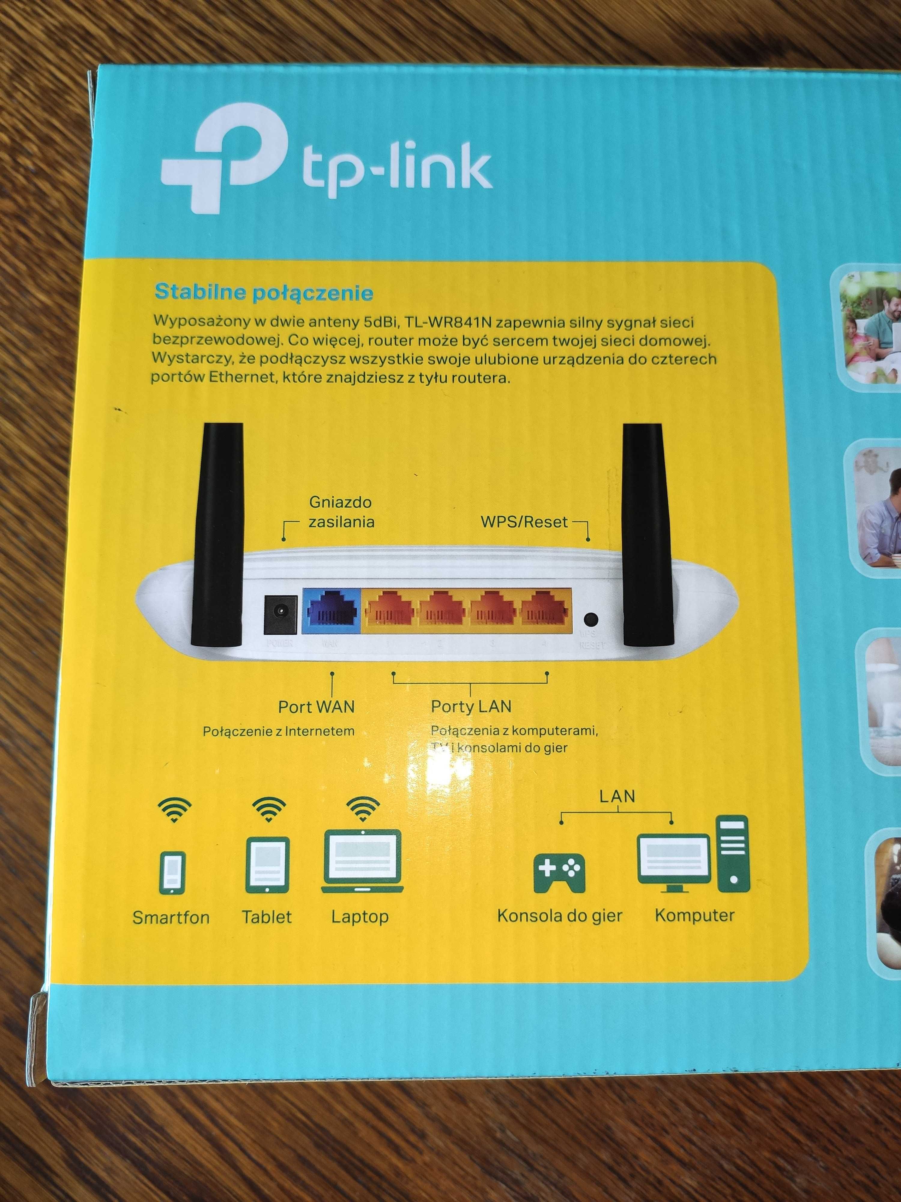 Router bezprzewodowy TP-Link 300mb/s, TL-WR841N, standard N