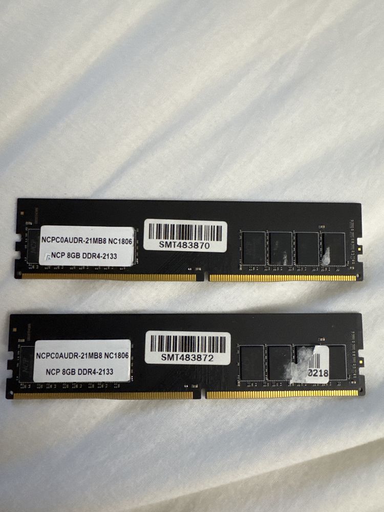 Оперативна память NCP DDR4-2133 (2шт) + подарунок SO-DIMM 4gb