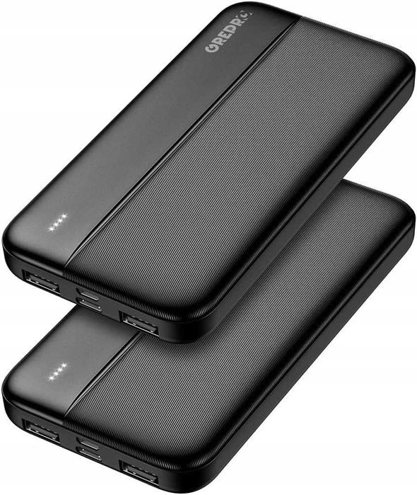 Powerbank 10000 MAH GREPRO z portami TYPE-C